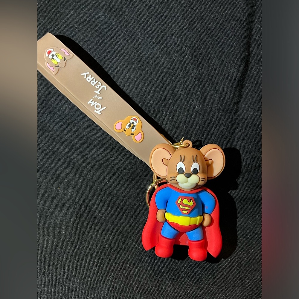 Jerry in Superman costume